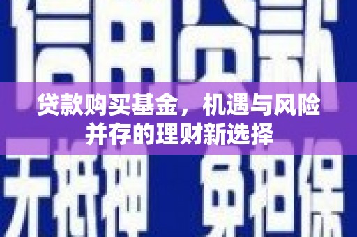 国姓贷款购买基金，机遇与风险并存的理财新选择