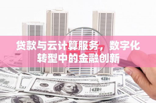 拉孜贷款与云计算服务，数字化转型中的金融创新