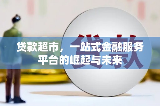 巨野贷款超市，一站式金融服务平台的崛起与未来