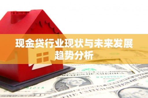 南屯现金贷行业现状与未来发展趋势分析