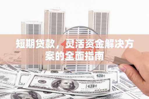 嵊州短期贷款，灵活资金解决方案的全面指南