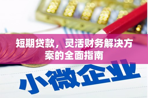 安陆短期贷款，灵活财务解决方案的全面指南