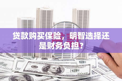 克孜勒苏柯尔克孜贷款购买保险，明智选择还是财务负担？