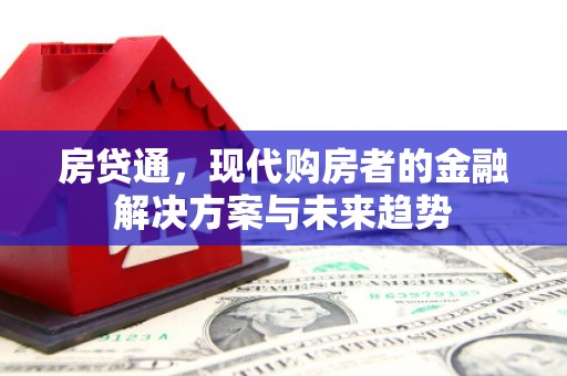 容县房贷通，现代购房者的金融解决方案与未来趋势