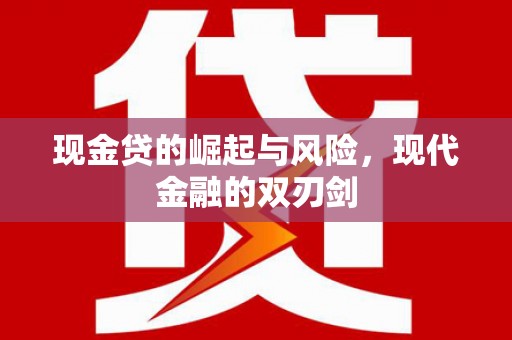 丰原现金贷的崛起与风险，现代金融的双刃剑