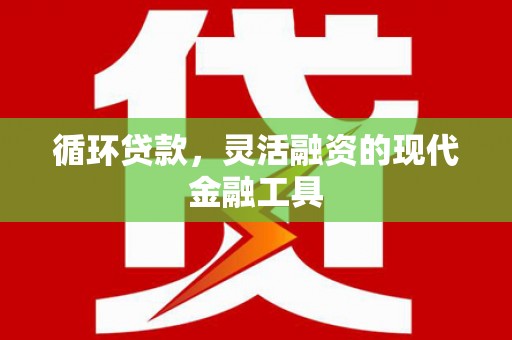 东台循环贷款，灵活融资的现代金融工具