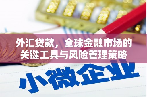 监利外汇贷款，全球金融市场的关键工具与风险管理策略