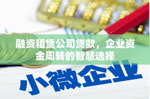 新县融资租赁公司贷款，企业资金周转的智慧选择