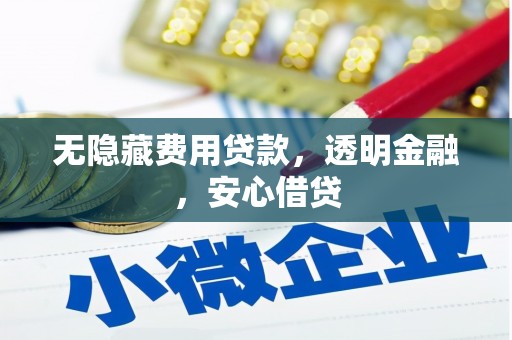 德宏无隐藏费用贷款，透明金融，安心借贷