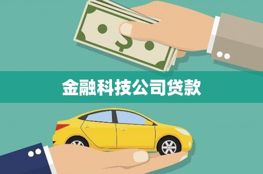 钢城金融科技公司贷款