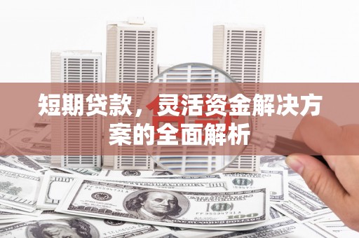 那坡短期贷款，灵活资金解决方案的全面解析
