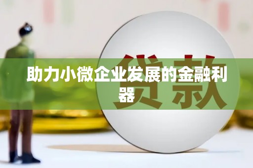 高坪助力小微企业发展的金融利器